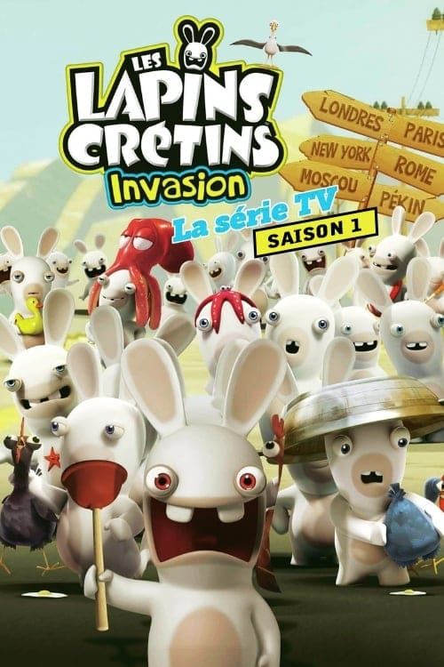 Les Lapins Crétins : invasion saison 1